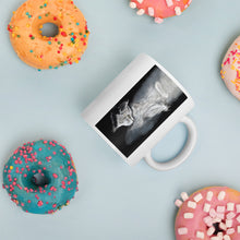 Charger l&#39;image dans la galerie, Mug blanc original avec chat