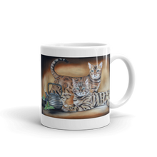 Charger l&#39;image dans la galerie, Mug blanc Chat