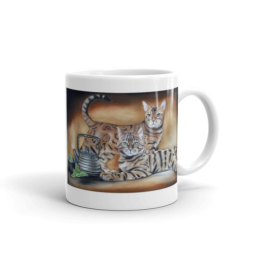 Mug blanc Chat