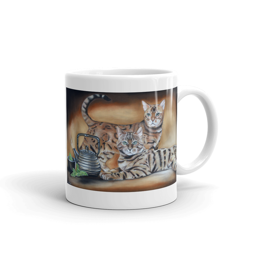 Mug blanc Chat