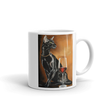 Charger l&#39;image dans la galerie, Mug blanc original avec chat