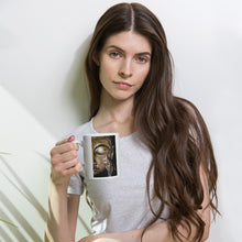 Charger l&#39;image dans la galerie, Mug original blanc avec chat